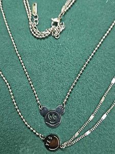 4 Rhodium Chains