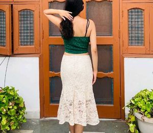 Lace Skirt - Elegant &amp; Stylish