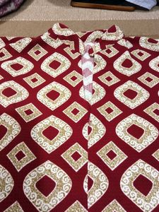 Geometric Print Kurta