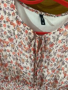 Floral Print Mini Dress