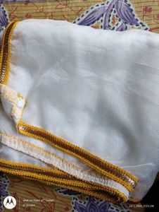 White Dupatta