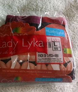Lady lyka Tummy Tucker High Waist Panties Pack 2