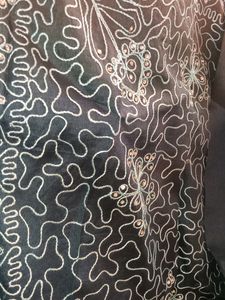 Simple Stone Works Saree Ramar Blue Sare