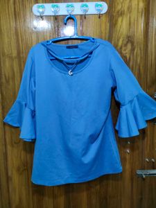 Blue Bell Sleeve Top