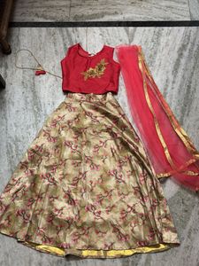 Girls&#39; Ethnic Lehenga Choli Set ✨🌸🎀