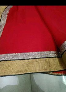 Red Saree