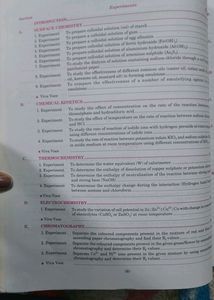 Lab Manual Chemistry