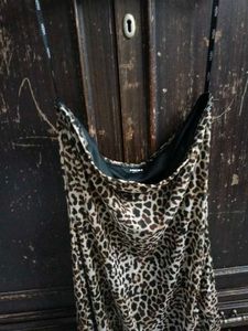 Animal Print Mini Dress