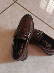 Golden Brown Loafers