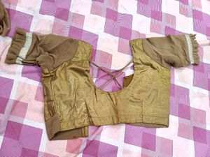 Designer Frill Saree