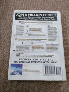 The 5 Second Rule By Mel Robbins - Hard Cover
