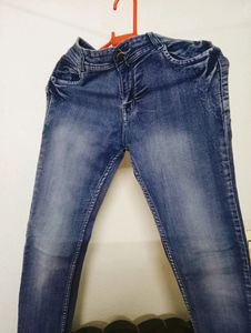 Dark Blue Branded Jeans