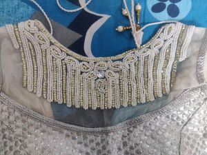 Ready made silver blouse