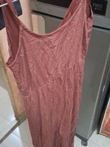 Rust Colored Cami Dress