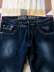 Zara Man Dark Wash Jeans