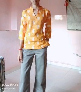 Yellow Kurti