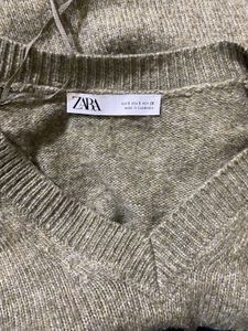 Zara Olive Green Pullover