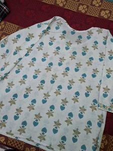 Floral Print Kurta