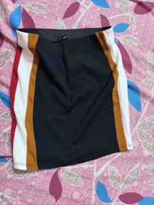 Tally WeiJL Striped Mini Skirt