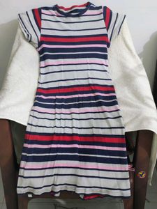 Striped Casual Dress