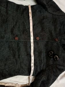 Long Overcoat Dark Grey