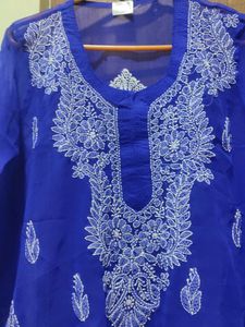 Net Kurta With Inner