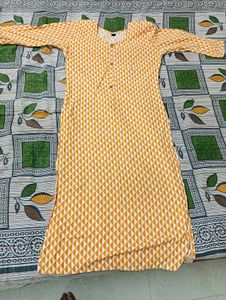 Geometric Print Long Dress
