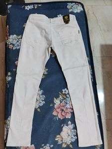 White Jeans Pant - 32 Size