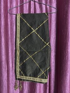 Brown &amp; Gold Sharara Suit