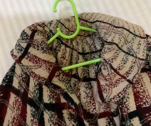 Poncho with Fringe
