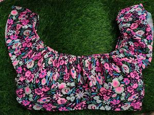 Crop Free Size Top