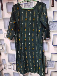 Green Casual Kurti