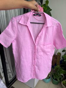 Zara Linen Shirt 👚 💞