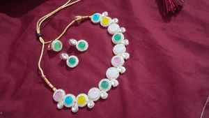 Multicolor Kundan Set