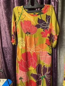 Floral Printed Kurta Set