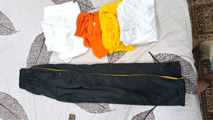 4 Sports T Shirts and 1 Pant