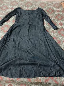 Elegant Denim Style Dress