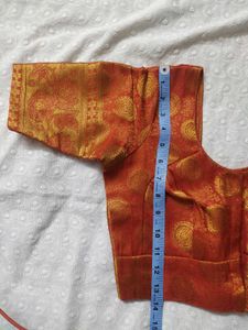 Grey And Red Banarasi Saree