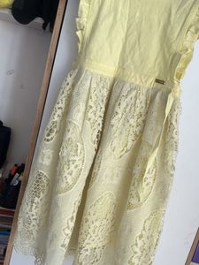 Lemon Colour Frock
