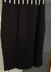 Chic Black &amp; White Halter Dress