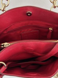 Coach Red Handbag