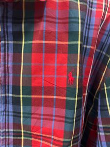 Ralph Lauran Plaid Zip Jacket