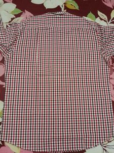 Red Checks Mens Shirt