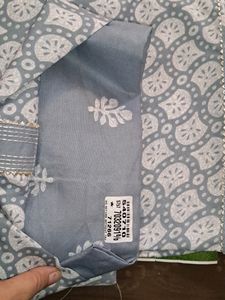 Batik Printed Cotton Blend Suit