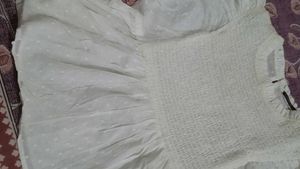 White Peplum Top🤍✨