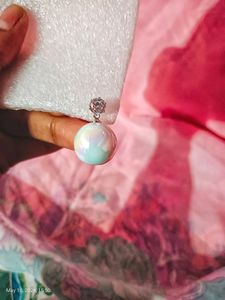 White Purl Rainbow With Diomond