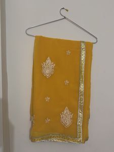 Elegant Yellow Saree
