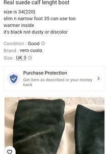 Real Suede boot