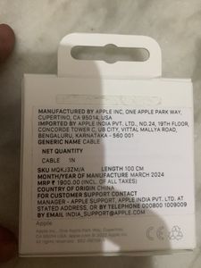 USB C 60W APPLE ORIGINAL