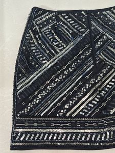 Beautiful Black Embroidered Skirt